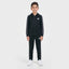 Black Zip-Up Kids Tracksuit – Fleece Hoodie & Joggers Set for Boys & Girls