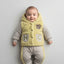 Baby Boy Fluffy Sherpa Hooded Jacket and Quilted Jogger Set (3–9 Months)