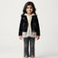 Girls 3-Piece Jacket Hoodie Denim Stretchable Pants Set