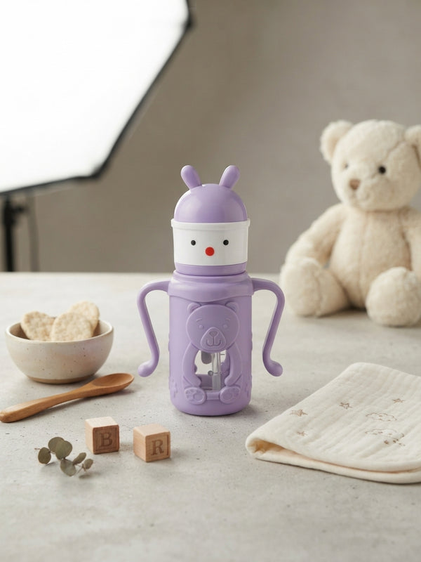 Purple Bunny Baby Feeder 7 Oz