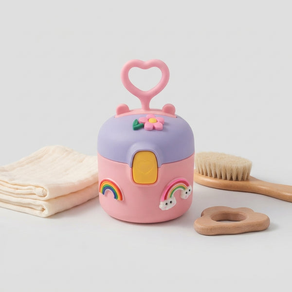 Rainbow Baby Milk Powder Container