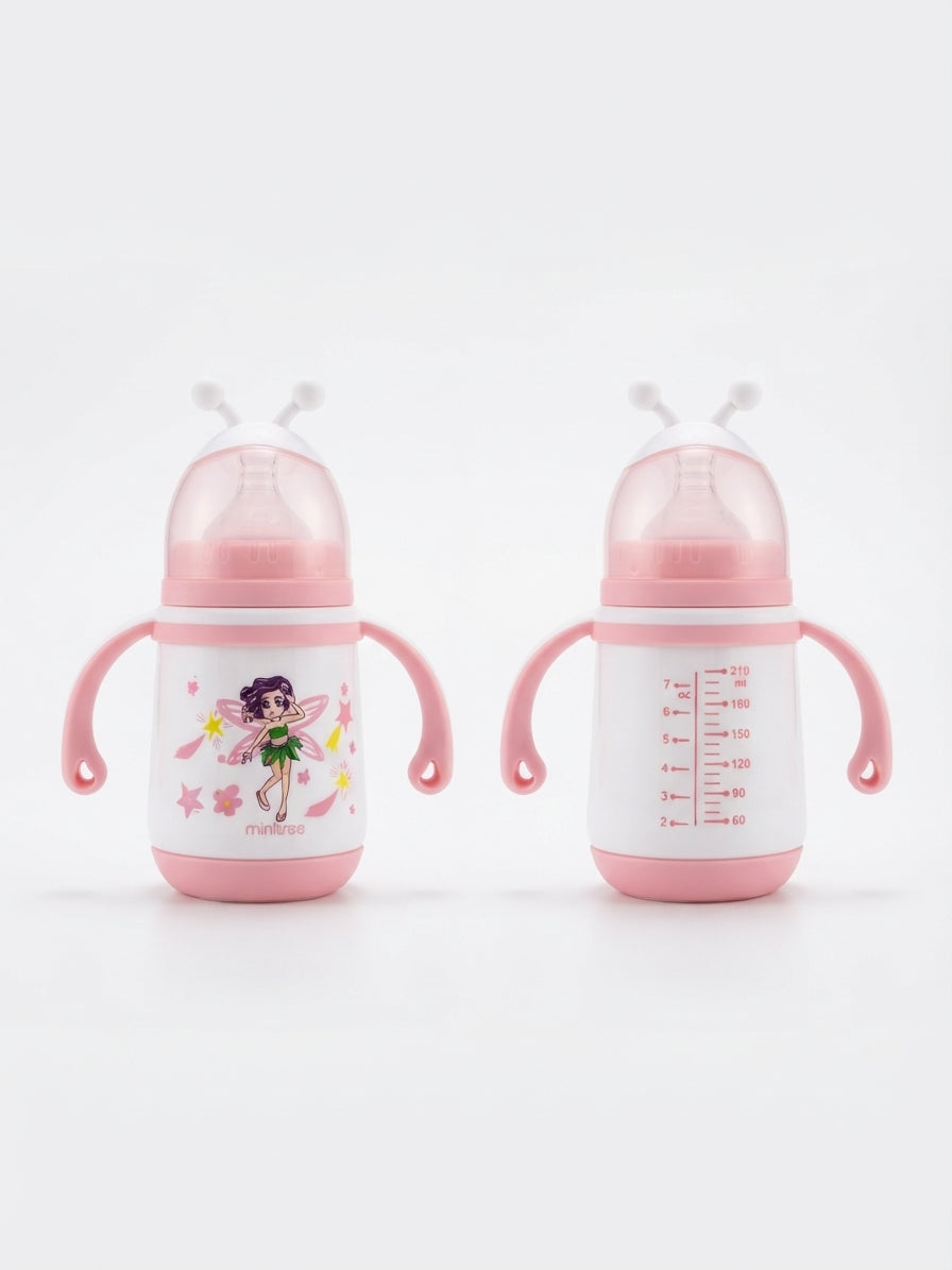 Fairy Design Baby Feeder 210ml Pink