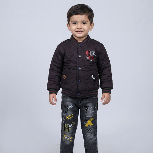 Boys Premium 2 Piece Winter Suit – Stylish Warm Kids Outfit
