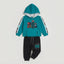Spider-Man Hoodie Style 2 Piece Suit for Boys, Green
