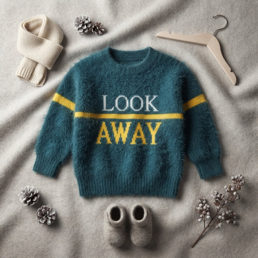 Boys Blue Wool Sweater – Premium Winter Wear for Kids