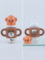 Medicated Baby Feeder 150ml  Brown Bear Design