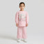 Girls Pink "It's Your Time to Bloom" Floral Sweatshirt & Pants Set