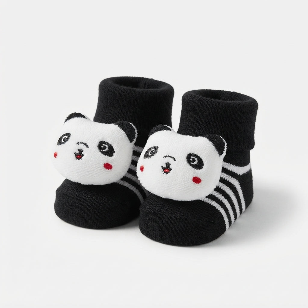 Plush Baby Booties