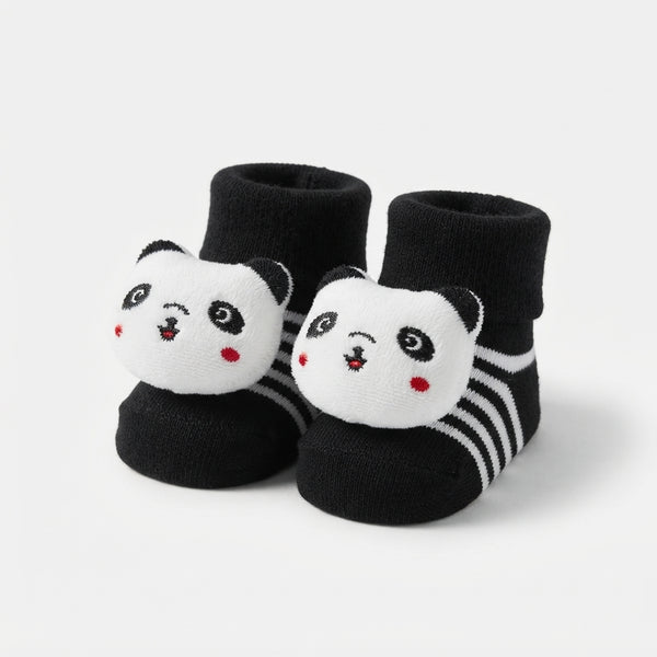 Plush Baby Booties