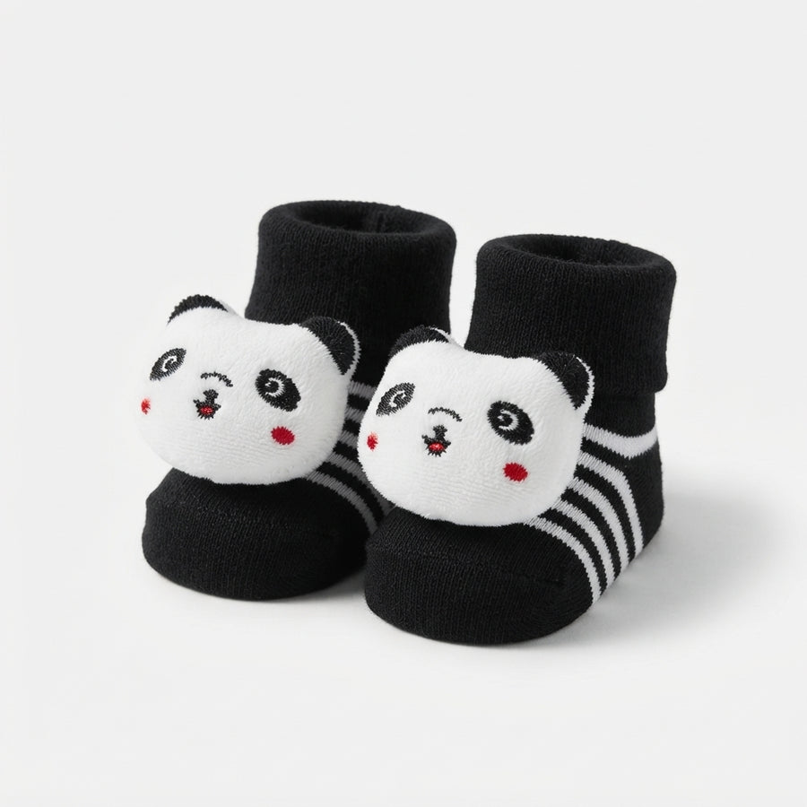 Plush Baby Booties
