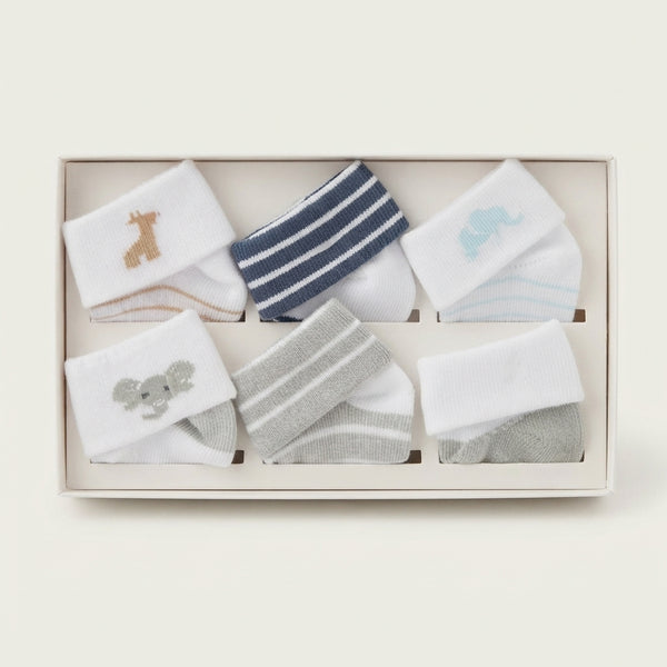 Baby Socks Pack of 6 Pairs — Photo 2