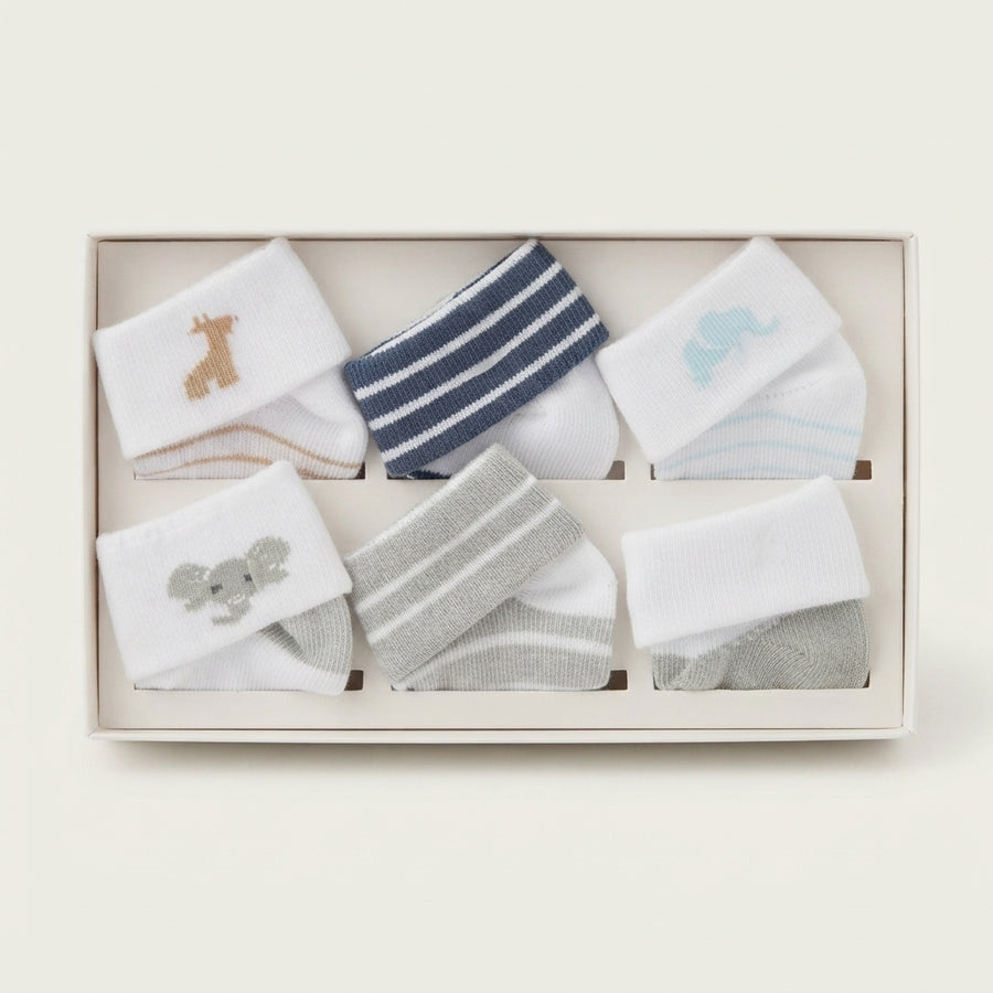 Baby Socks Pack of 6 Pairs — Photo 2