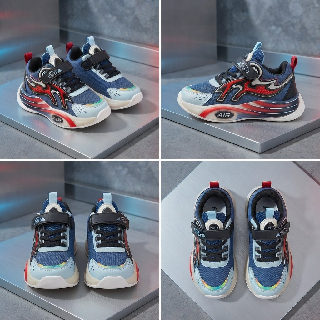 Flame Sneakers For Kids