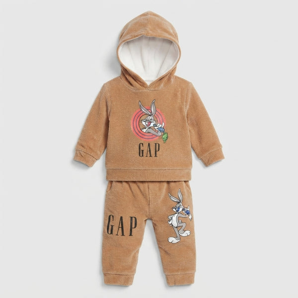 Kids Bugs Bunny Hooded Sweatshirt Set — Photo 2