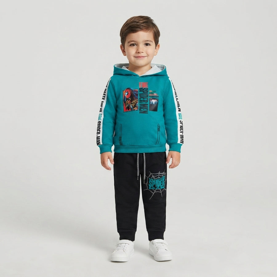 Spider-Man Hoodie Style 2 Piece Suit for Boys — Photo 2