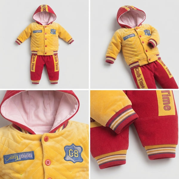 Baby Boy Hooded Jacket Set — Photo 2