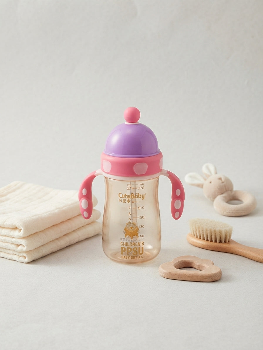 Cute Baby Polka Dot Sipper