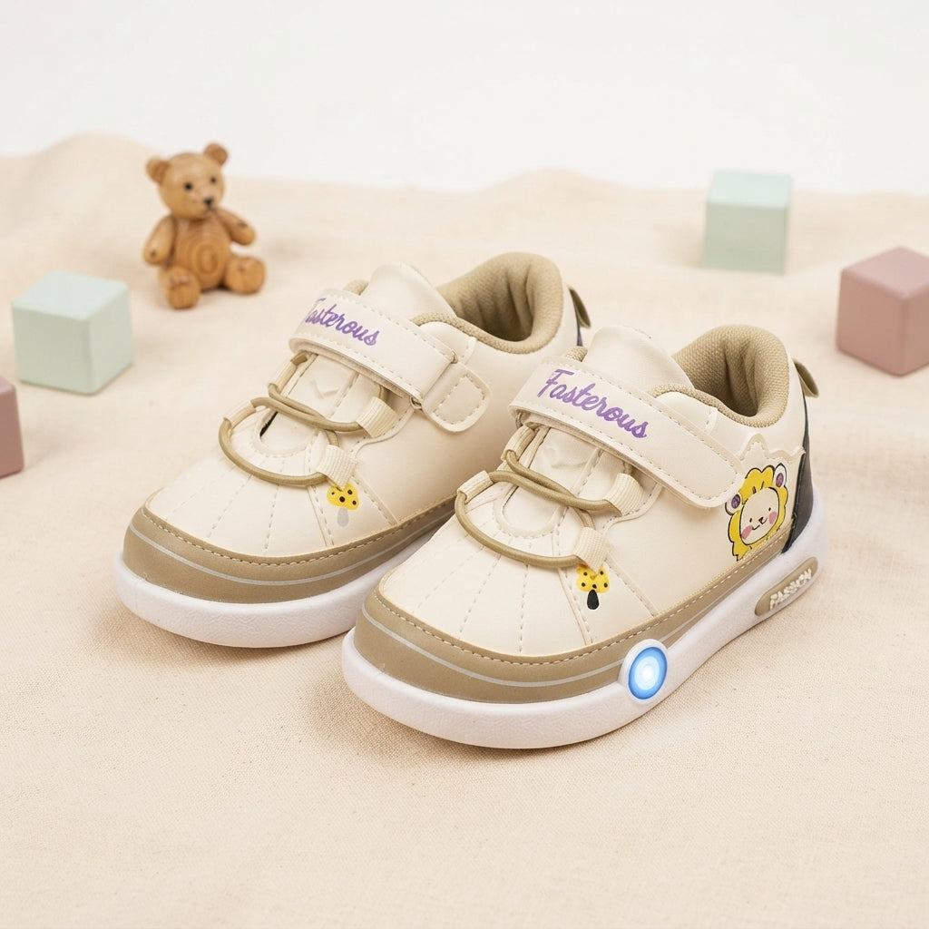 Baby Sneakers with Panda Design For Boys