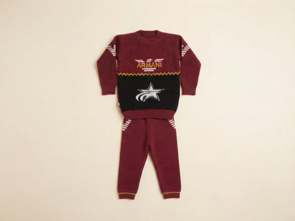 Boys Wool Two Piece Suit — Photo 2
