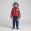 Toddler Boys 3-Piece Quilted Vest, Striped Shirt, and Velour Jogger Set