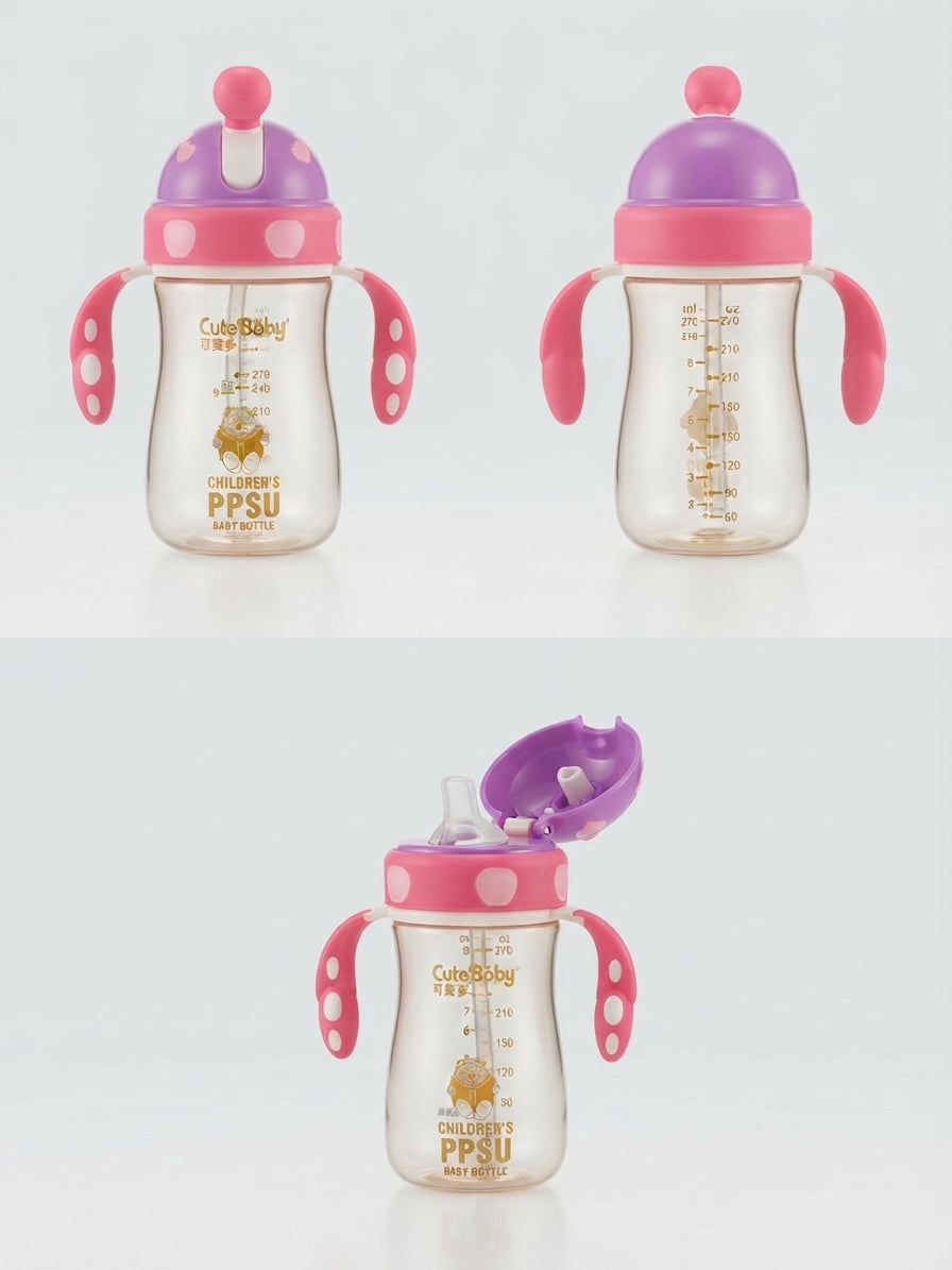 Cute Baby Polka Dot Sipper