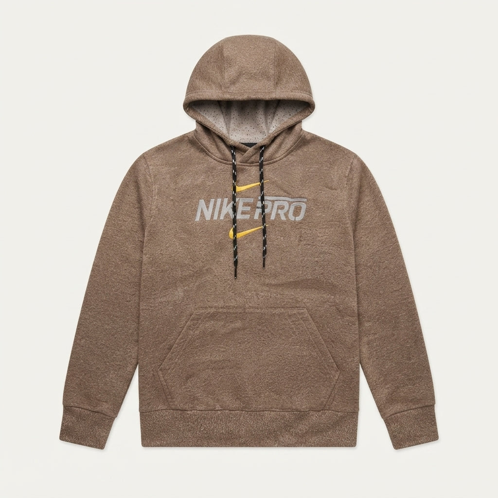 Boys' Heather Brown Active Hoodie