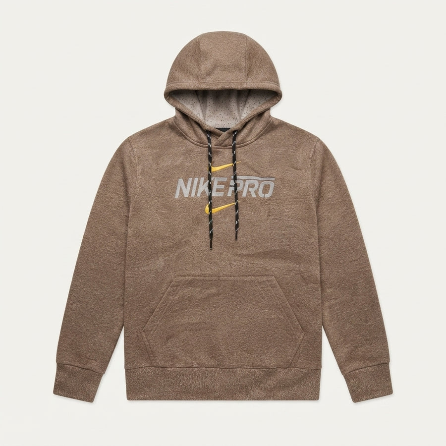 Boys' Heather Brown Active Hoodie