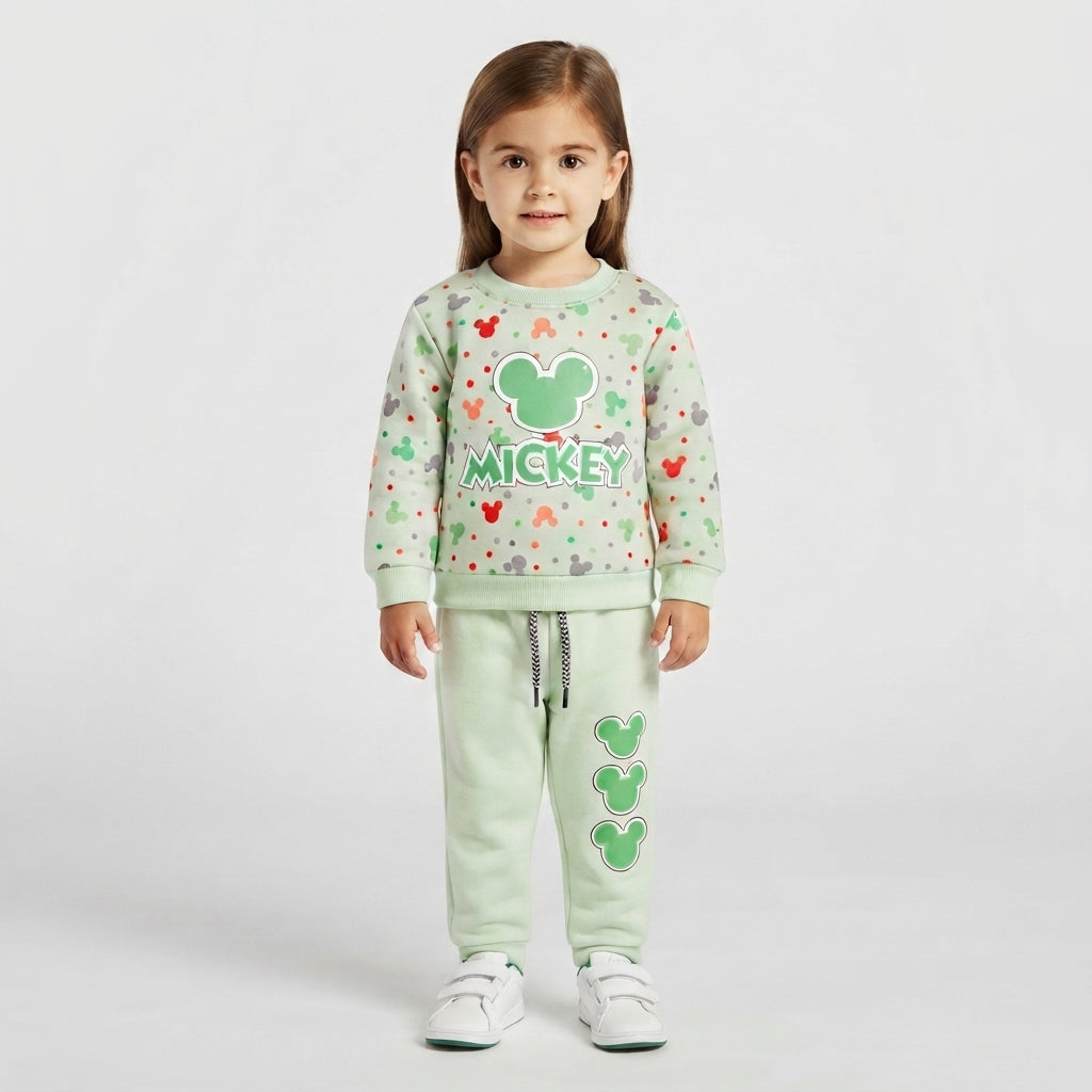 Mickey Mouse Mint Green Tracksuit Set — Photo 2