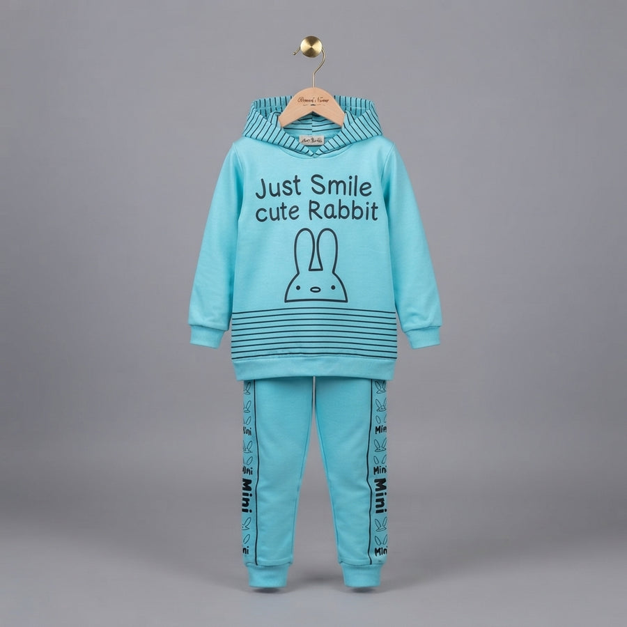 Sky Blue 2 Piece Suit for Girls | Kids Winter Suit | 4–5 Years