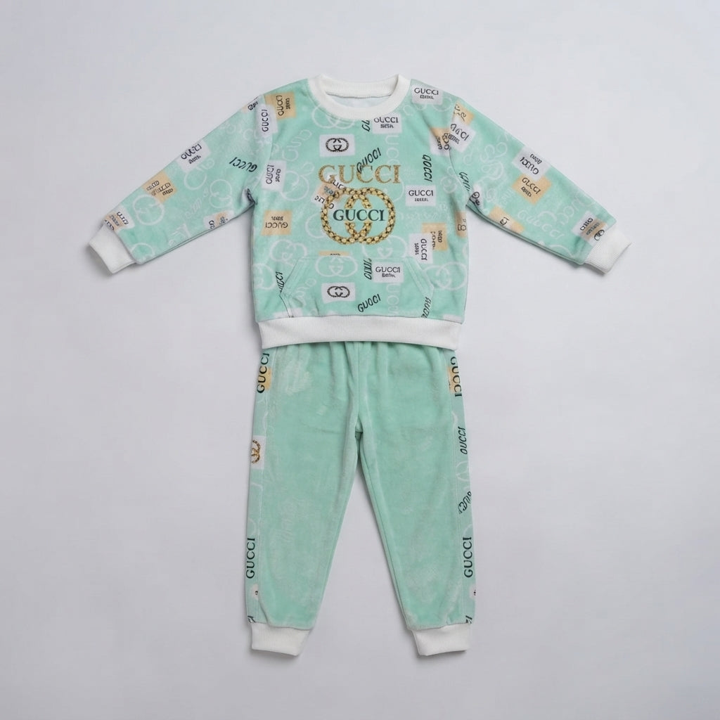 Kids 2 Piece Fleece Suit — Photo 2