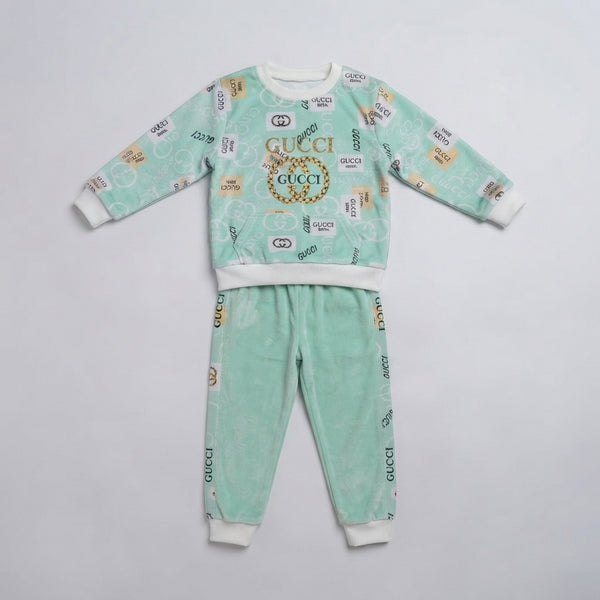 Kids 2 Piece Fleece Suit — Photo 2