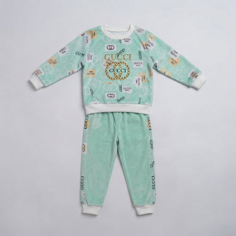 Kids 2 Piece Fleece Suit — Photo 2