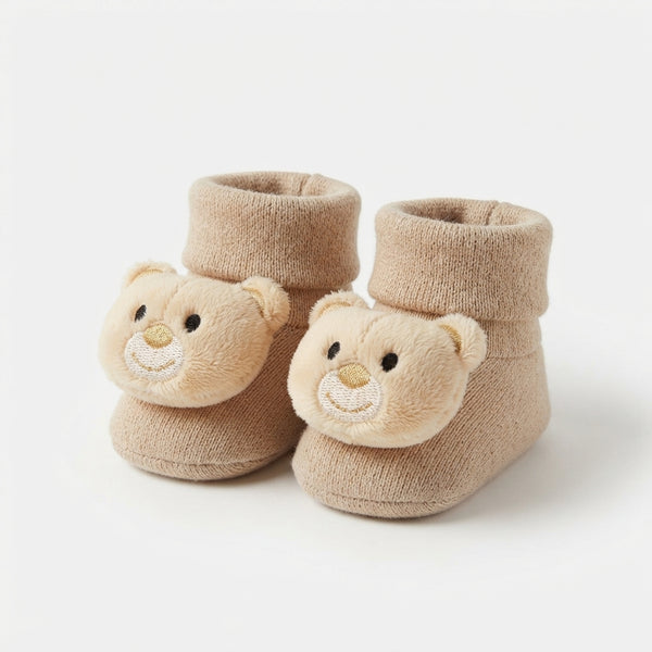 Plush Baby Booties