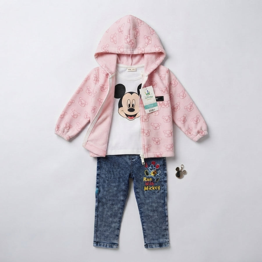 Pink 3 Piece Suit for Girls — Photo 2