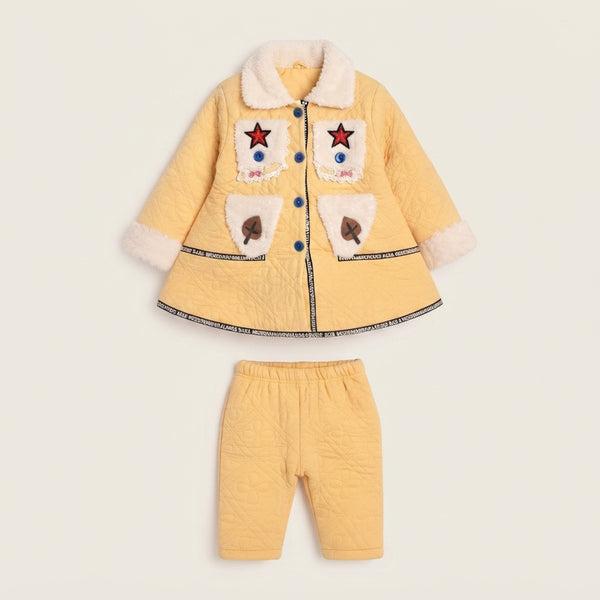 Girls 2 Piece Parachute Winter Dress — Photo 3