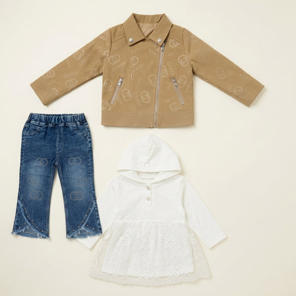 Girls Imported Coat Style Jacket — Photo 2