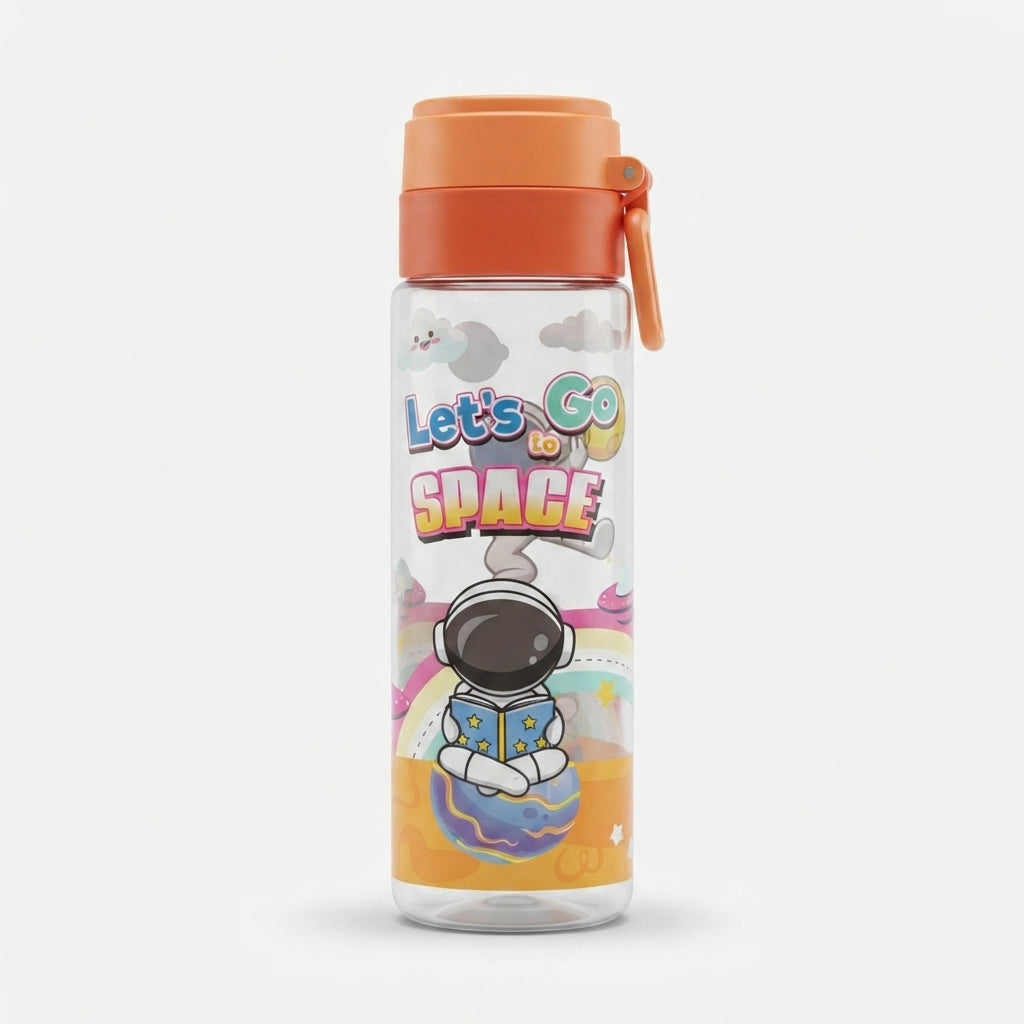 Baby Water Bottle – Printed Cute Design Kids Drinking Bottle