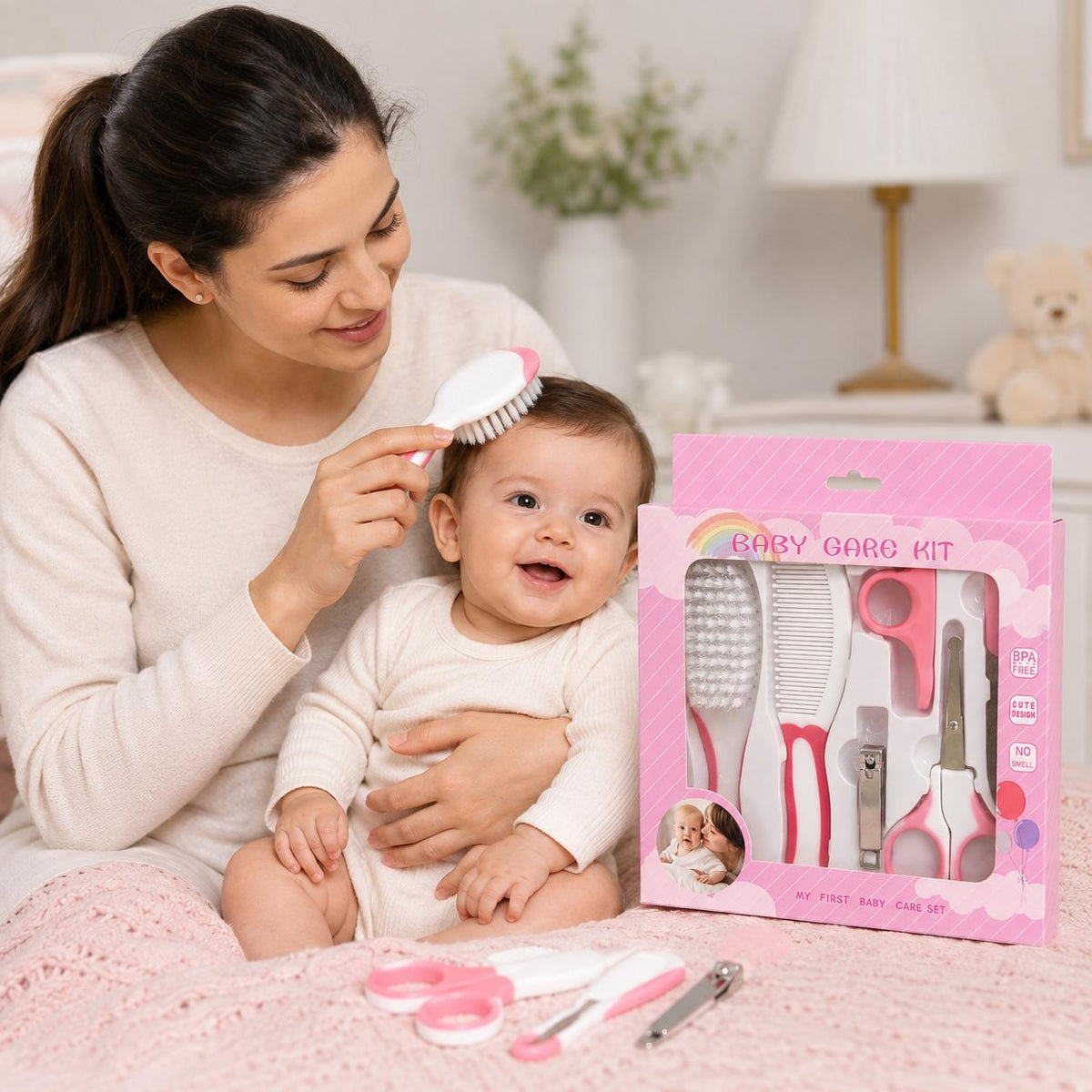 Baby Care Kit – 5-Piece Baby Grooming Set — Photo 3