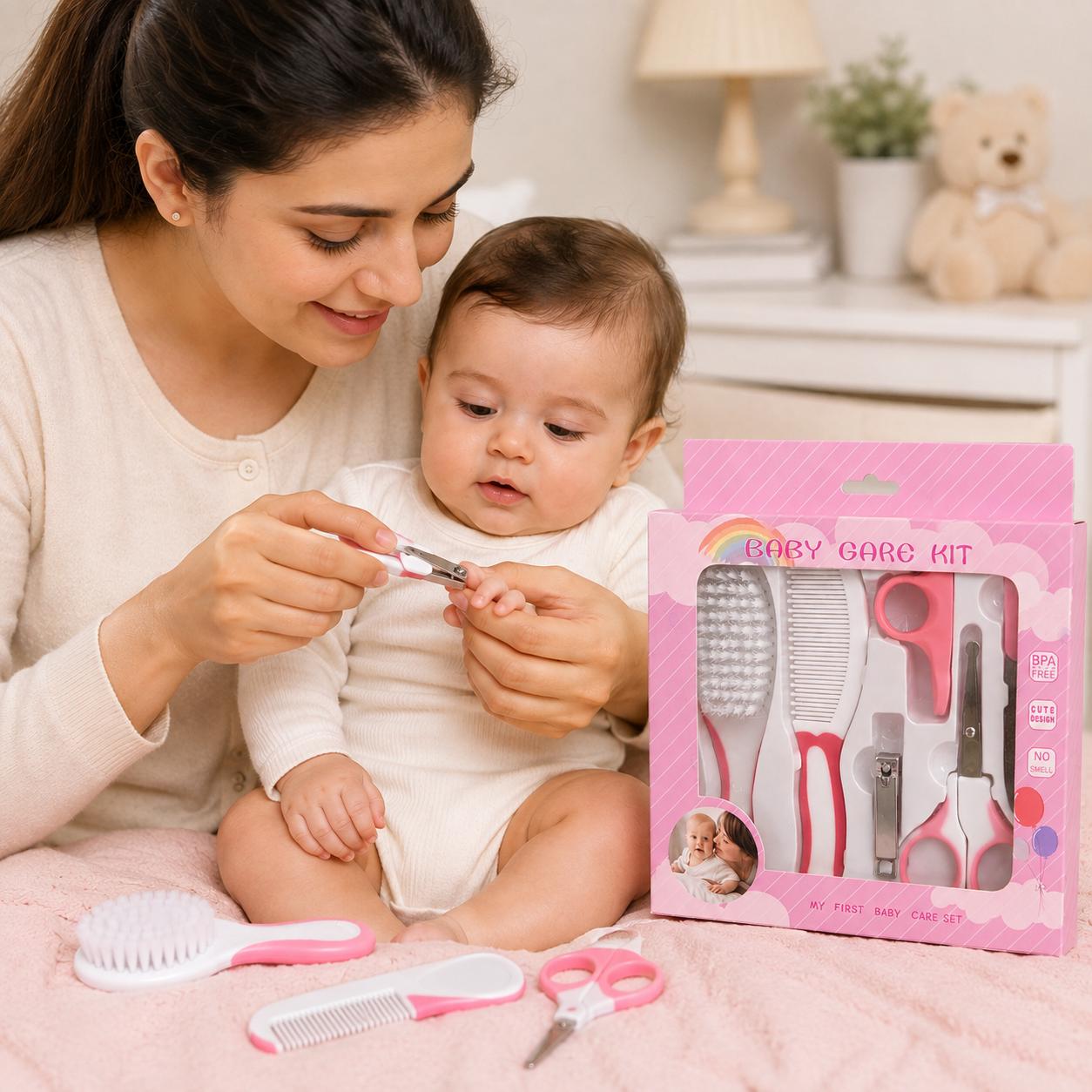 Baby Care Kit – 5-Piece Baby Grooming Set — Photo 2