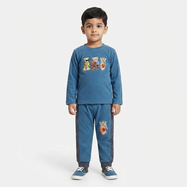 Boys Velvet 3 Piece Winter Suit — Photo 3