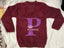 Boys Maroon Prince Fuzzy Knit Sweater