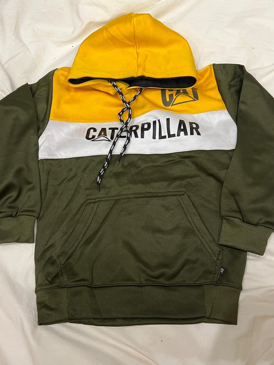 Olive Green & Yellow Boys Tracksuit