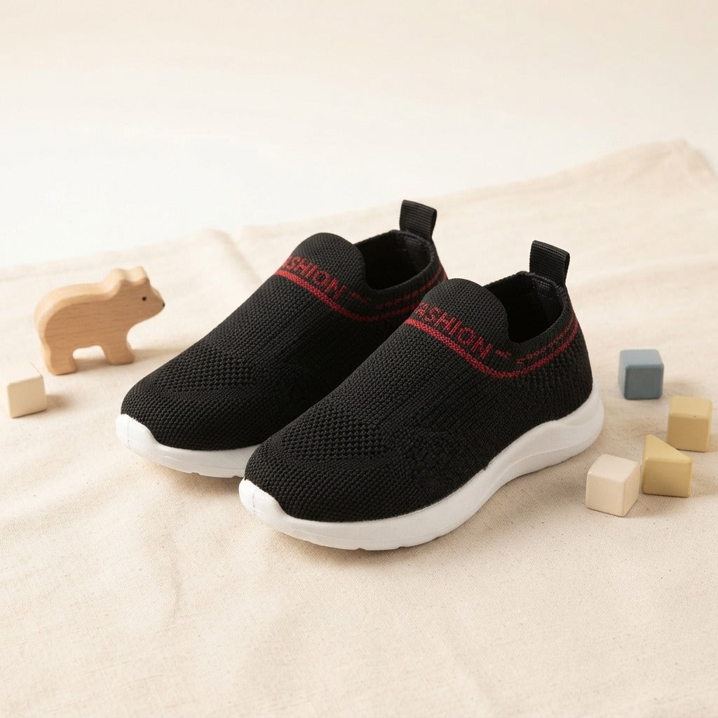 Toddler Sneakers with White Soles